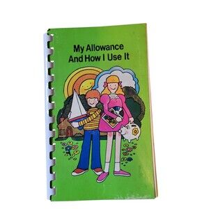 Vintage My Allowance And How I Use It Japan Kids Savings